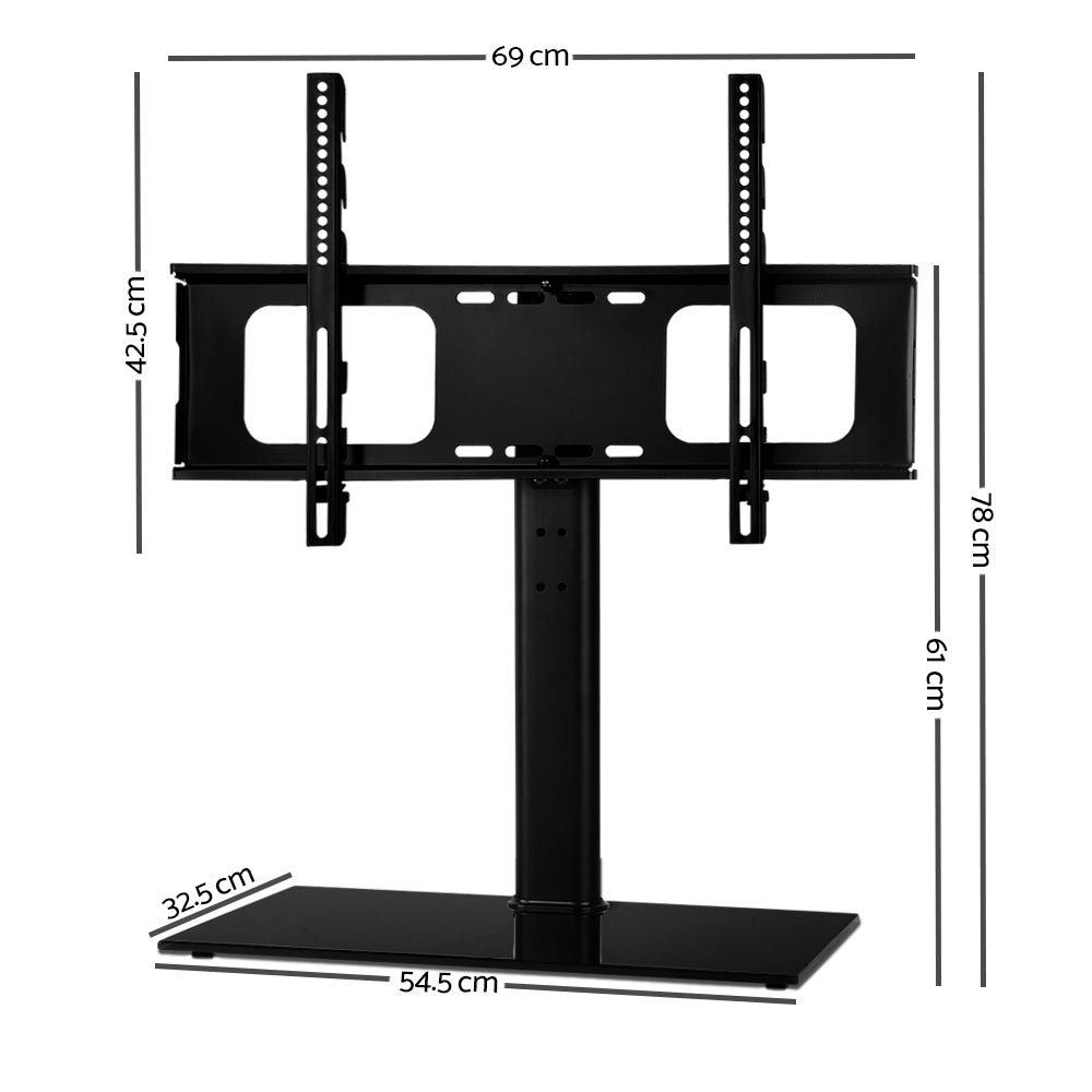 Table Top TV Swivel Mounted Stand Homecoze