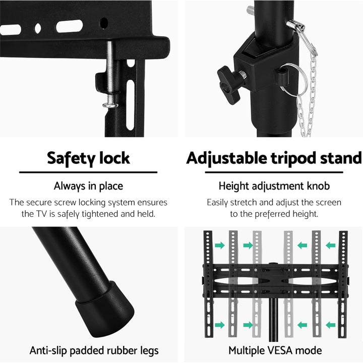 TV Stand 360 Degree Swivel Mount 32-70"  Universal LED LCD Tripod