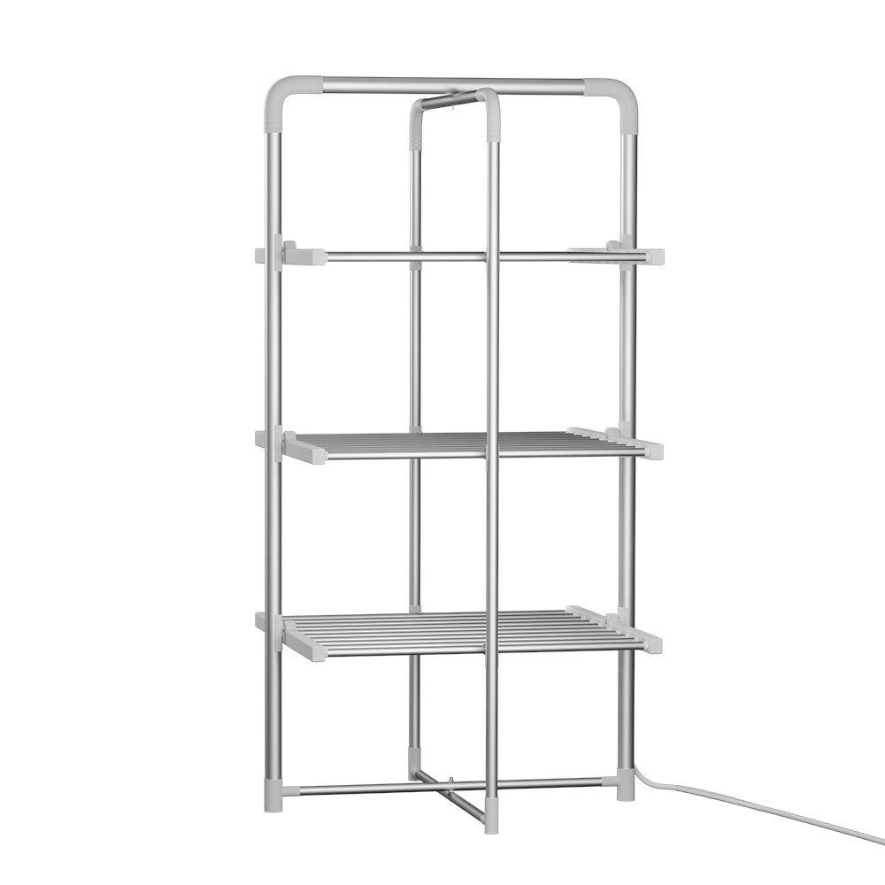 Electric Heated Towel Rail Clothes Rack Warmer Stand 300W – Homecoze