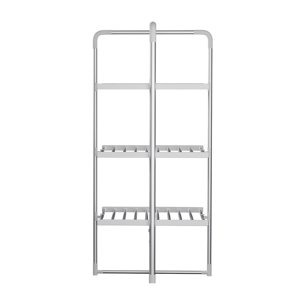 Electric Heated Towel Rail Clothes Rack Warmer Stand 300W Homecoze