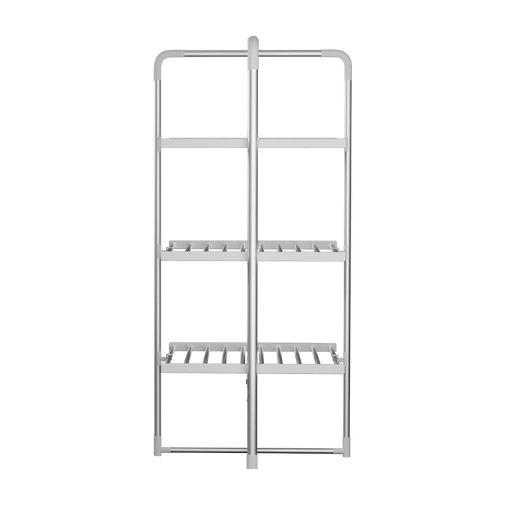 Electric Heated Towel Rail Clothes Rack Warmer Stand 300W Homecoze