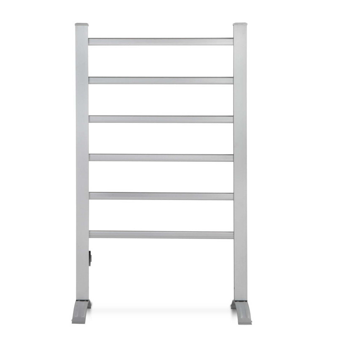 Freestanding Electric Heated Towel Rail - Aluminum 6 Bar Homecoze