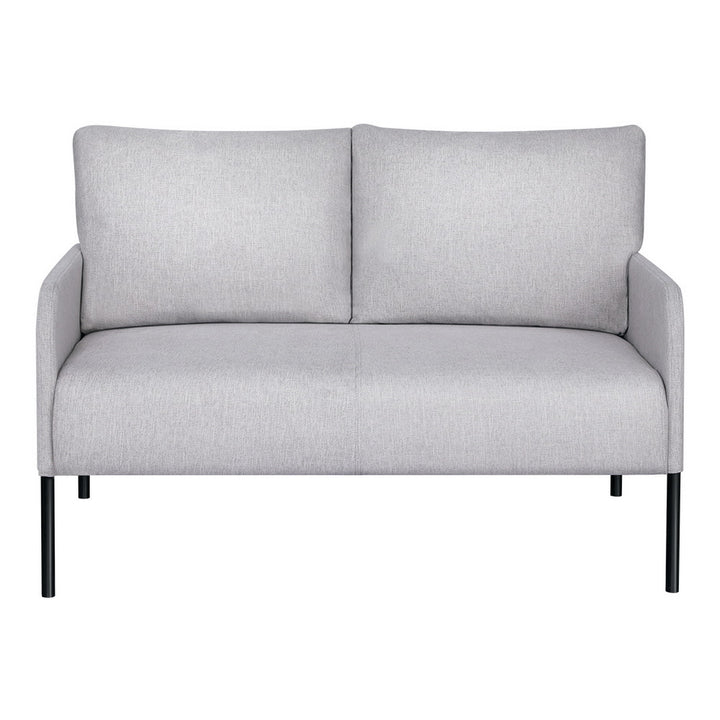 Kids Modern Mini 2-Seater Sofa Accent Chair with Linen Fabric - Grey