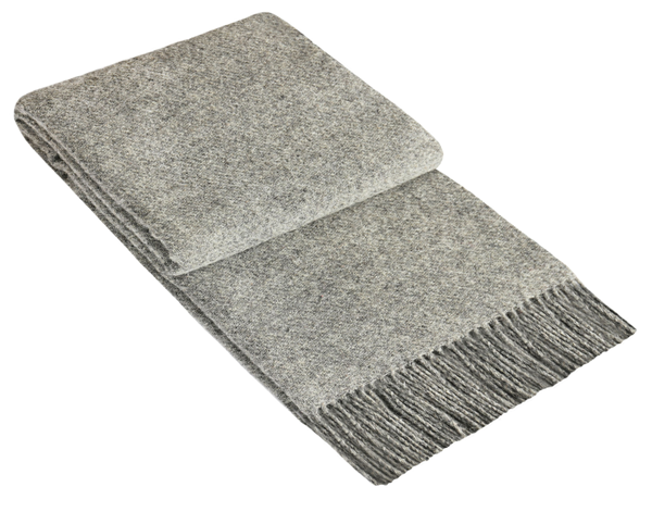 Brighton Throw - 100% NZ Wool -  Cherry - Homecoze
