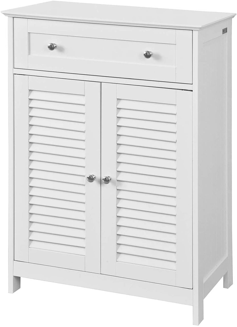 Freestanding Bathroom Storage Cabinet with Doors/Drawer 60x87x35 cm Homecoze