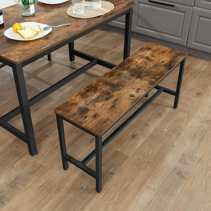 Modern Rustic (Set of 2) Compact Bench Seats