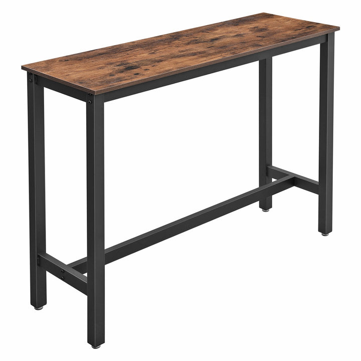 Modern Rustic Slimline Kitchen Bar Table | 120cm