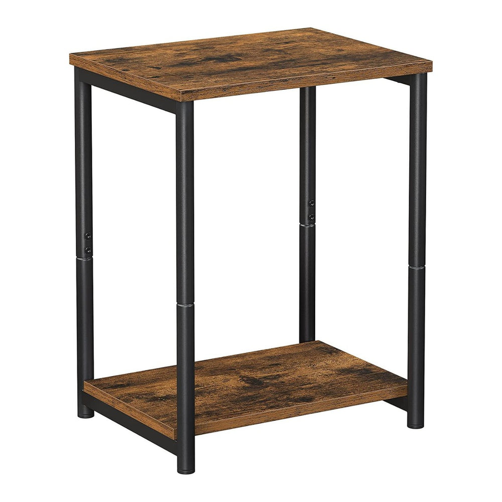 Modern Rustic Series Plain & Simple Bed Side End Table Homecoze