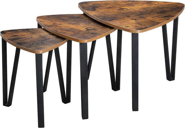 Modern Rustic (Set of 3) Nesting Coffee Table