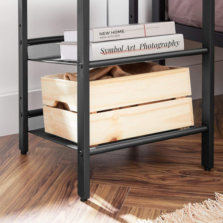 Modern Rustic (Set of 2) 3 Tier Bedside Tables