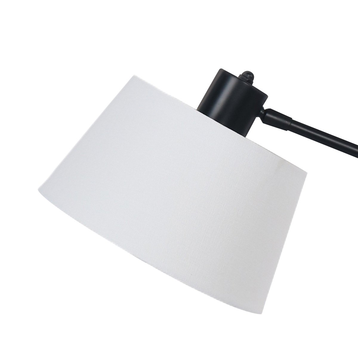 Adjustable Metal Table Lamp In Black - Homecoze