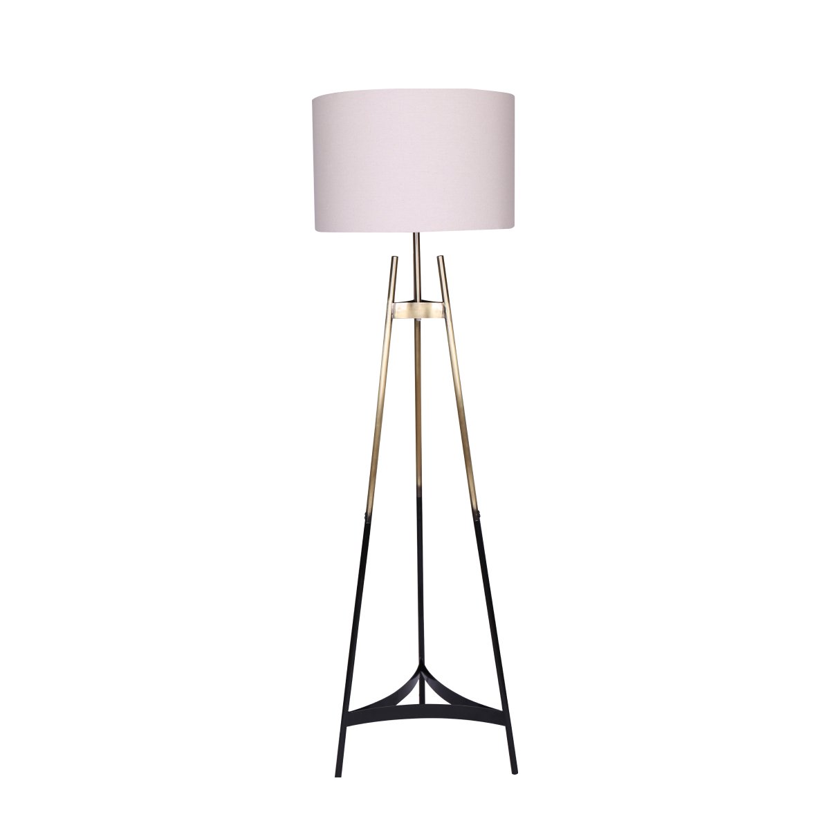 Metal Tripod Electric Floor Lamp Gradient Finish - Homecoze