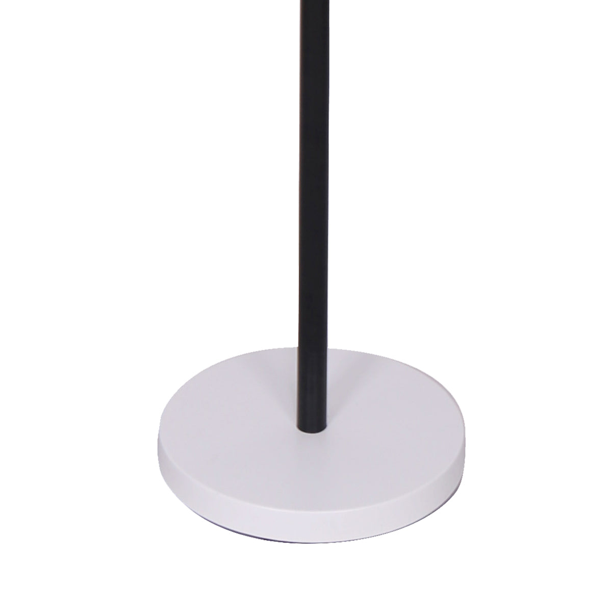 Metal Floor Lamp with 3 Swirl Shades - Homecoze