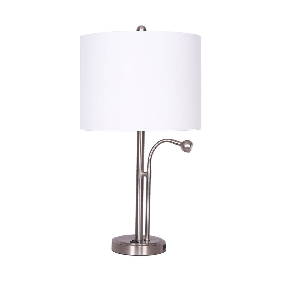 2-in-1 Table Lamp with LED Reading Light