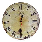 Large Vintage Wall Clock Kitchen  Office Retro Timepiece Homecoze