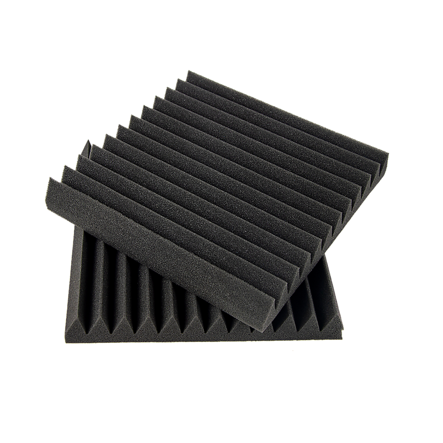 40pcs (3.6m2) Wedge Acoustic Foam Sound Absorption Studio Panels - 30 x 30cm Homecoze