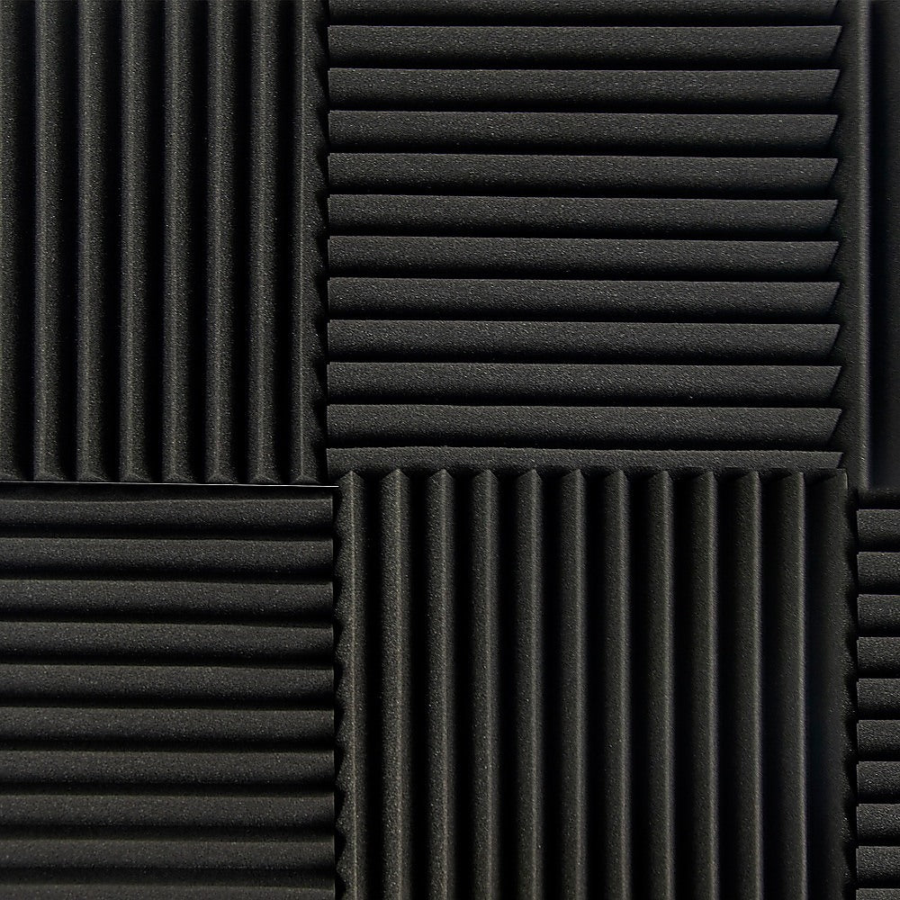 40pcs (3.6m2) Wedge Acoustic Foam Sound Absorption Studio Panels - 30 x 30cm Homecoze