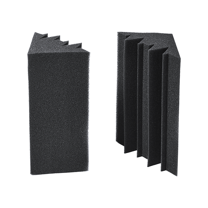 20pcs Corner Acoustic Foam Sound Absorption Studio Panels - 12 x 12 x 24cm Homecoze