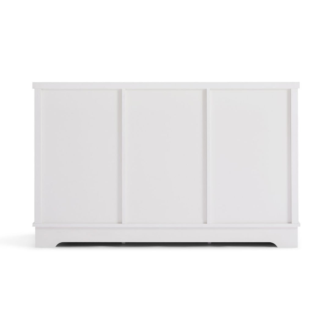 Hamptons Coastal-Inspired Sideboard Buffet Unit Homecoze