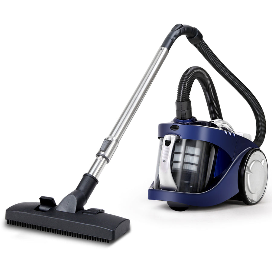 Bagless 2200W Cyclone Vacuum Cleaner with HEPA Filter - Blue Homecoze