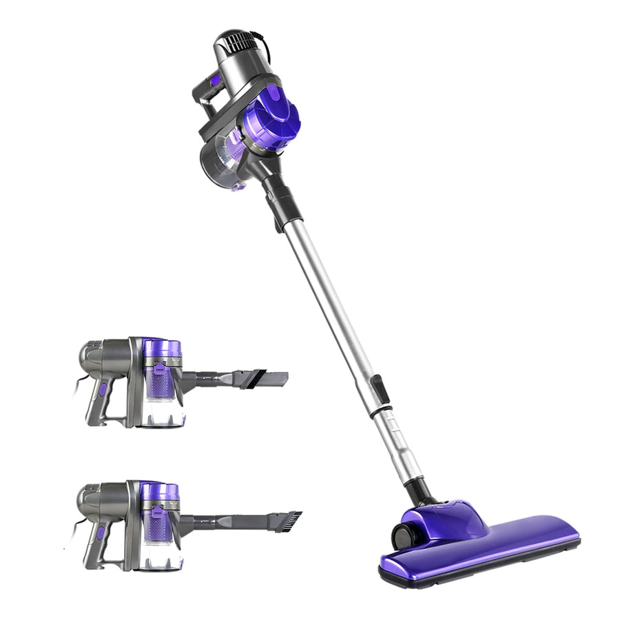 Handheld Powerful 450W Corded Stick Vacuum Cleaner - Purple Homecoze