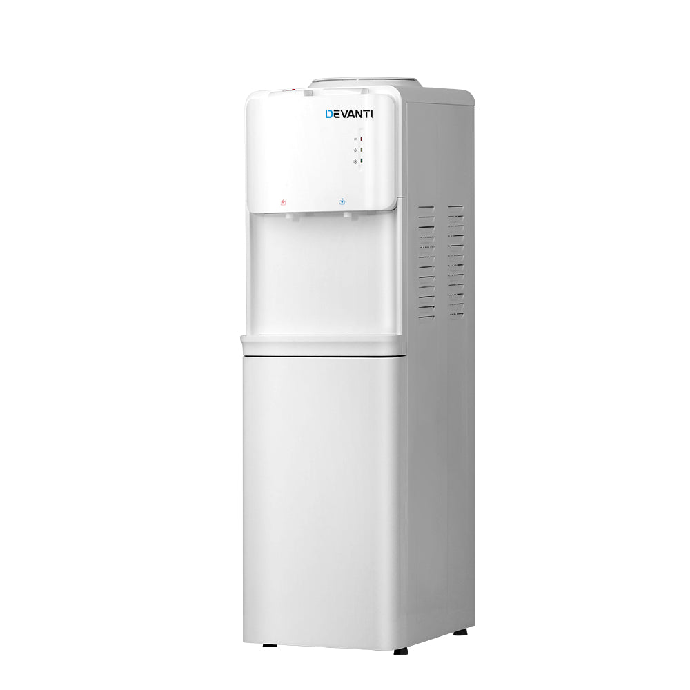 Standing Water Cooler Dispenser Two Tap Hot/Cold Suit Standard Water Bottles Homecoze