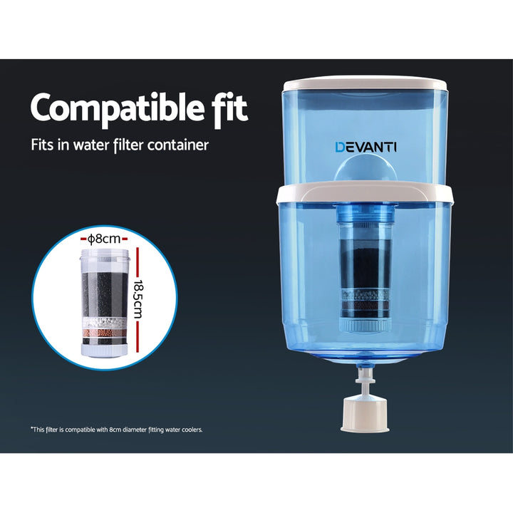 Water Cooler Filter Purifier Ceramic Carbon Mineral Cartridge Homecoze