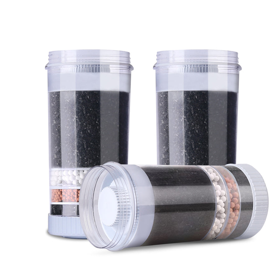 Water Cooler Filter Purifier 3 Pack Ceramic Carbon Mineral Cartridge Homecoze