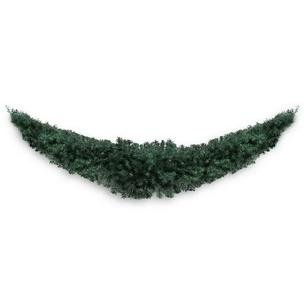 7FT (2.1m) Natural Look Christmas Garland - Green Homecoze