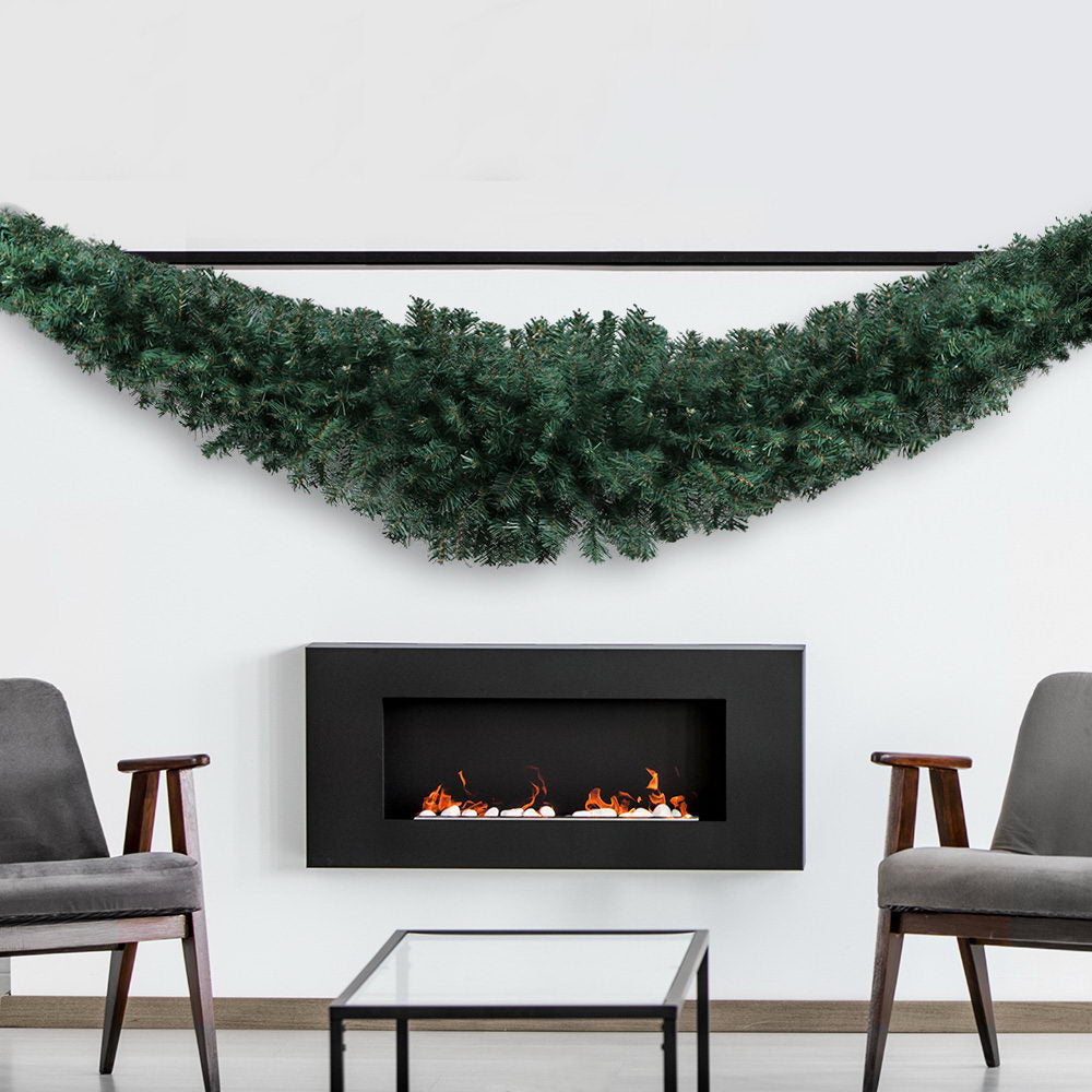 7FT (2.1m) Christmas Garland - Green - Homecoze