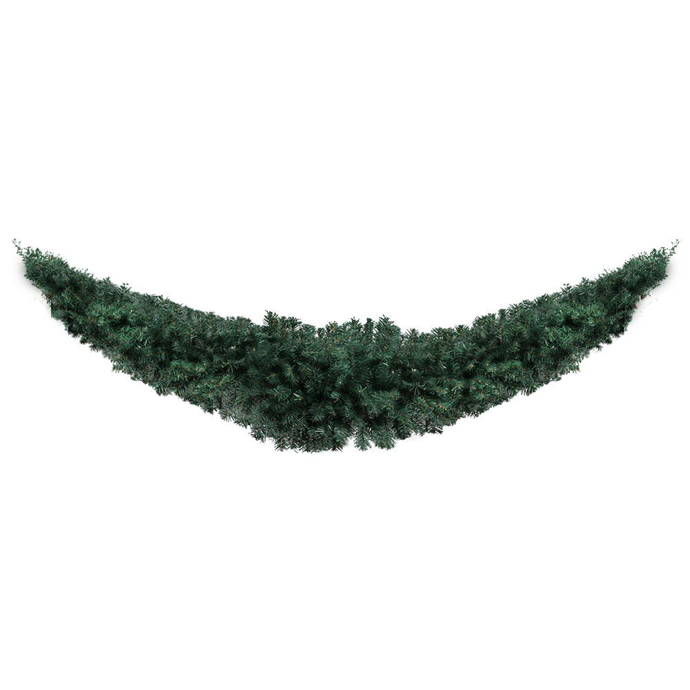 8FT (2.4m) Natural Look Christmas Garland - Green Homecoze