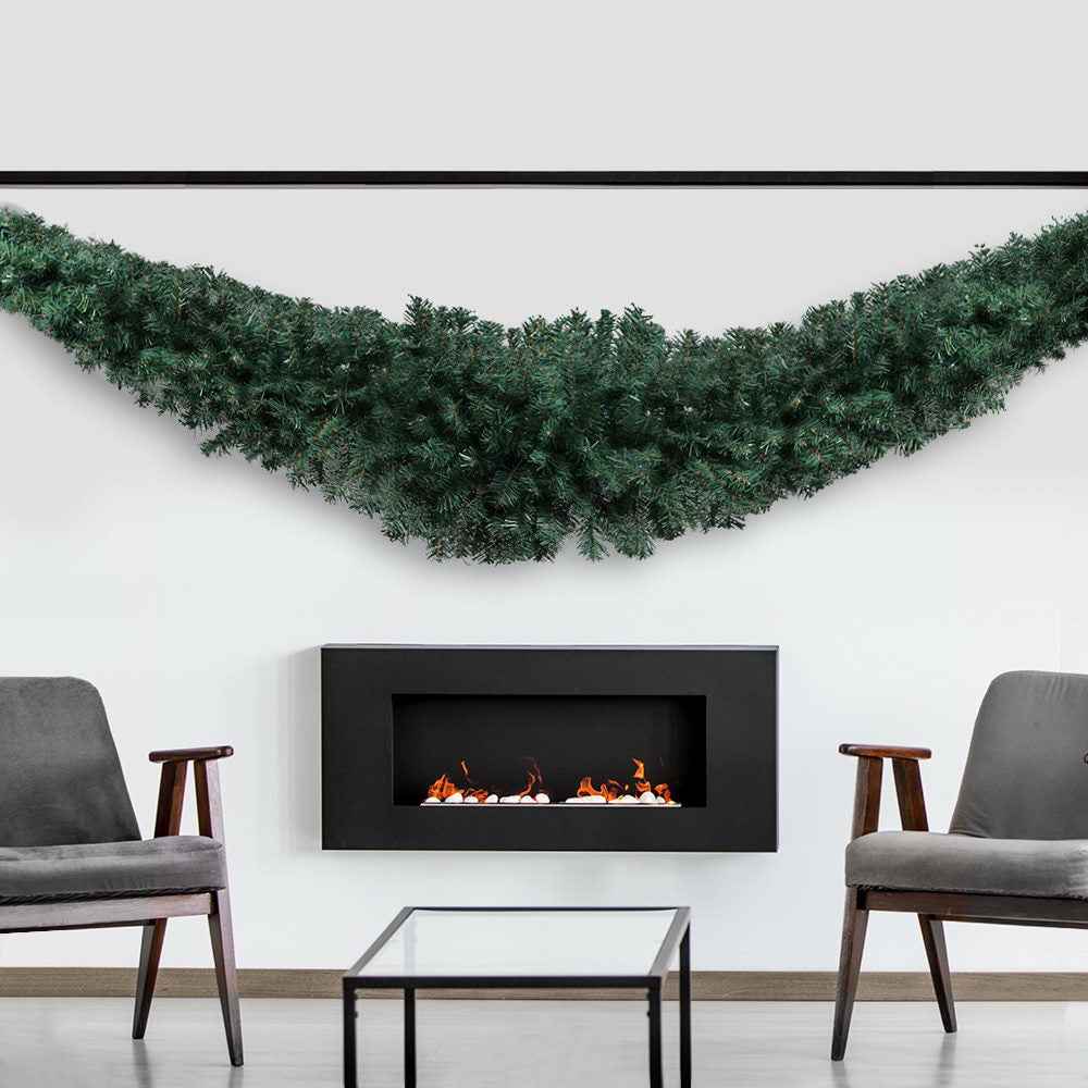 8FT (2.4m) Christmas Garland - Green - Homecoze