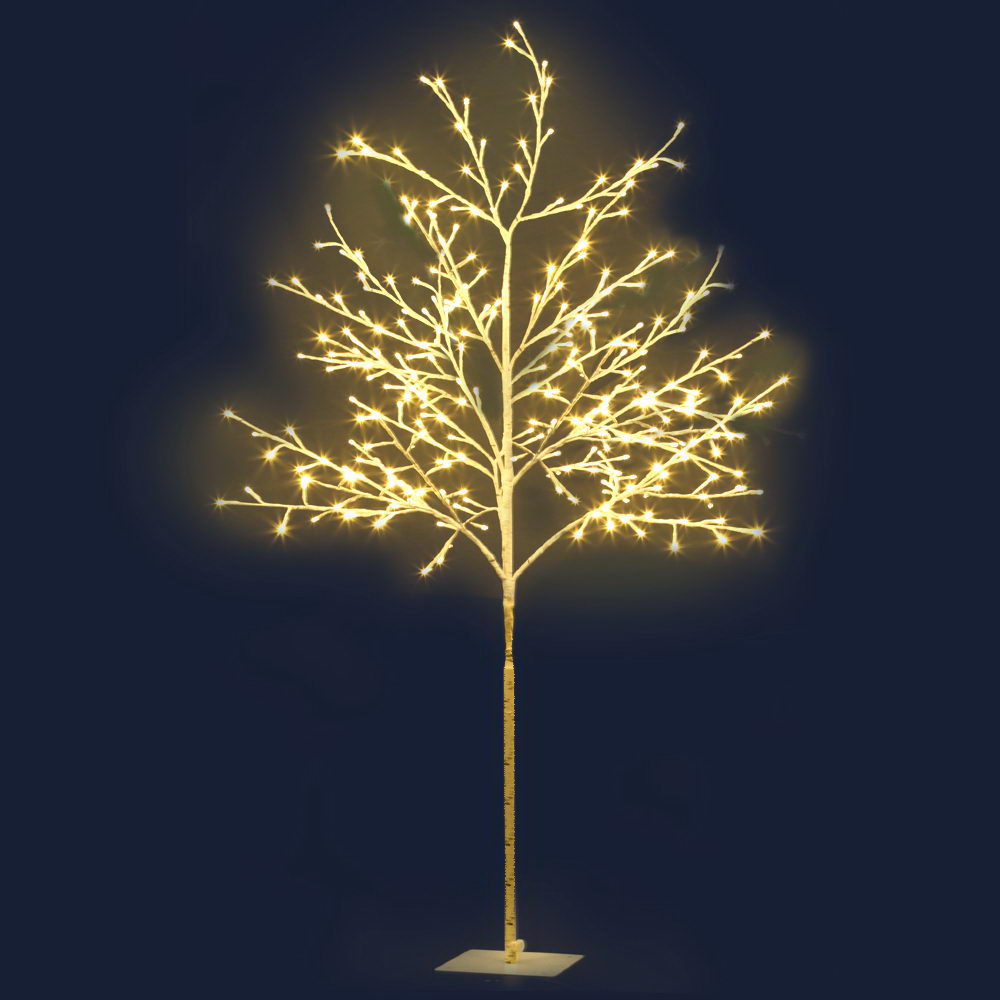 5FT (1.5m) LED Christmas Tree Branch Décor Indoor Outdoor - Warm White Homecoze