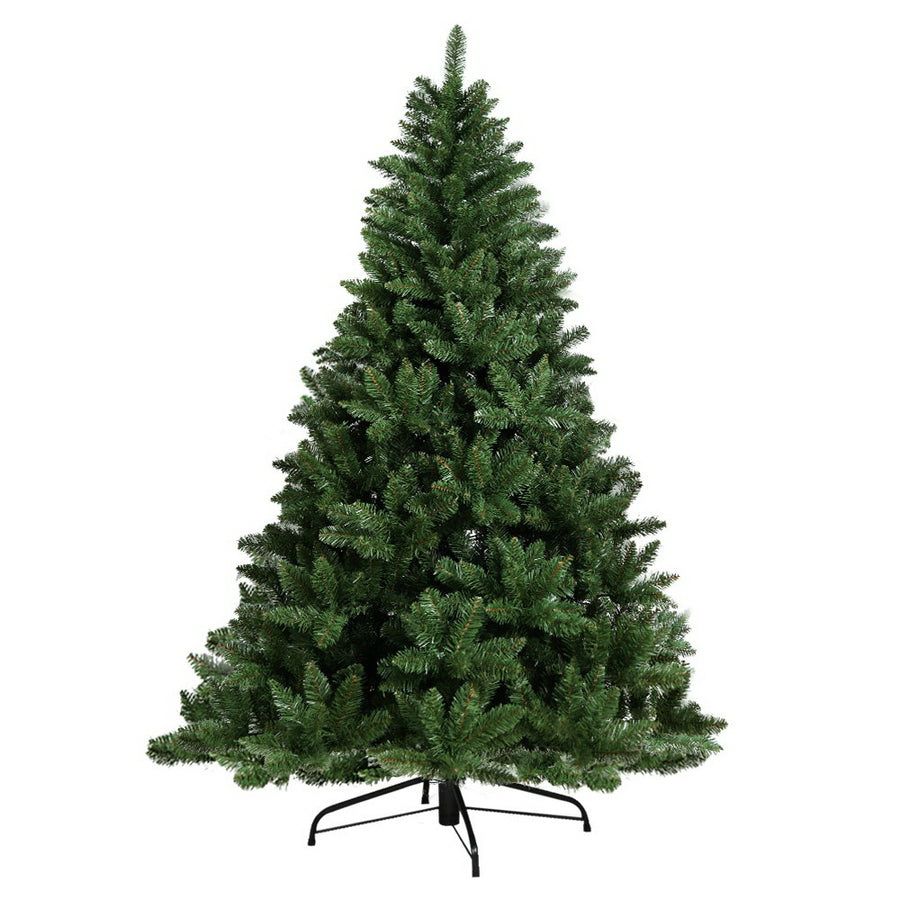 6FT (1.8m) Faux Green Christmas Tree - 800 Tips Homecoze