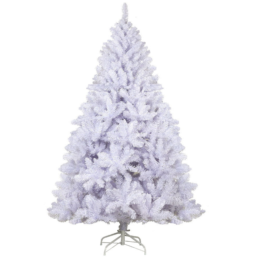 7FT (2.1m) White Christmas Tree - 1000 Tips Homecoze