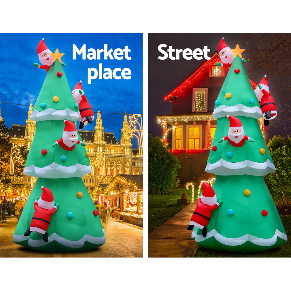 5m Giant Christmas Tree Inflatable - Homecoze