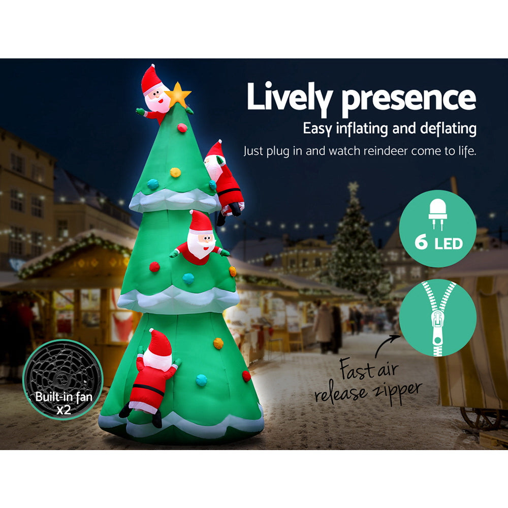 5m Giant Christmas Tree Inflatable - Homecoze