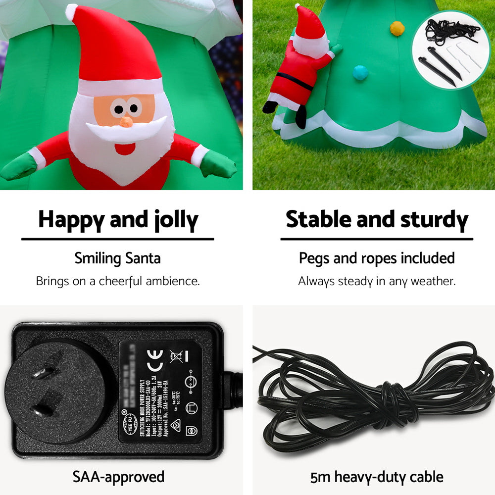 5m Giant Christmas Tree Inflatable - Homecoze