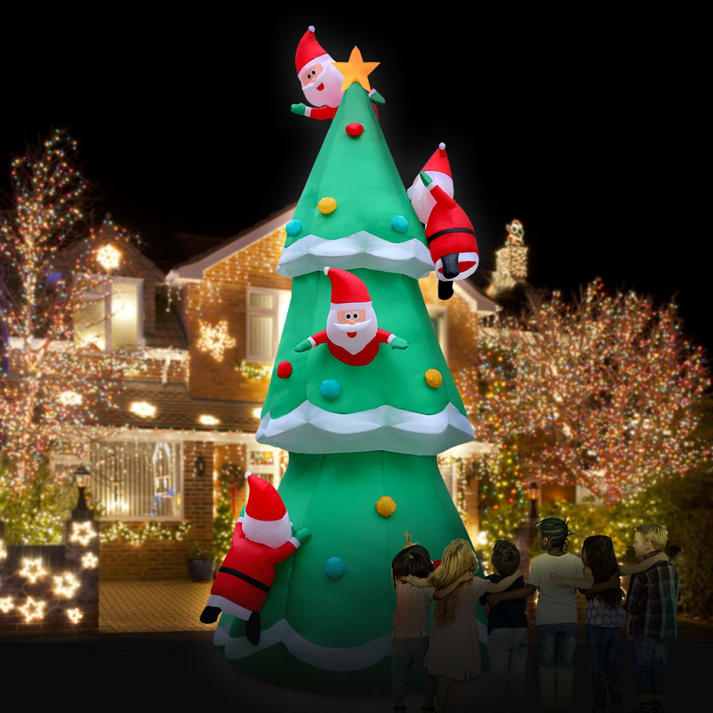 5m Giant Christmas Tree Inflatable - Homecoze