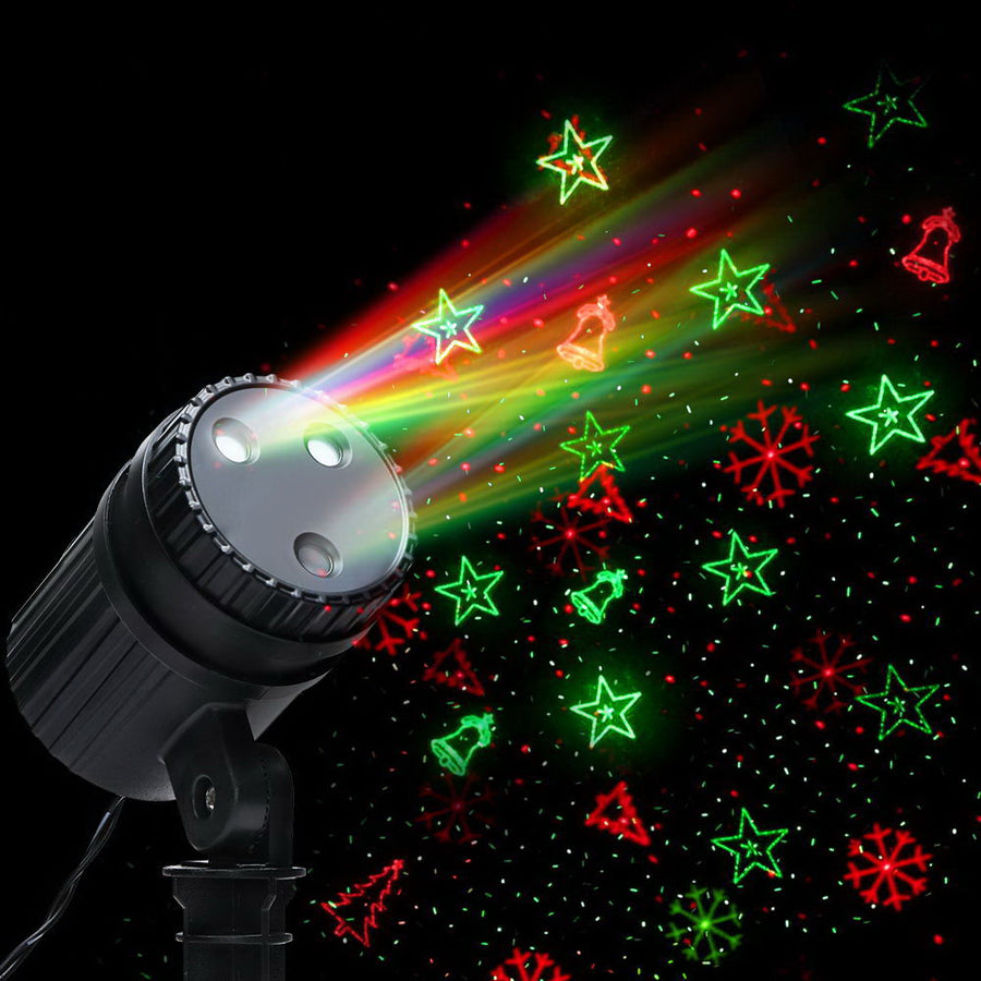 Moving LED Lights Laser Projector Landscape Lamp Christmas Decor Homecoze