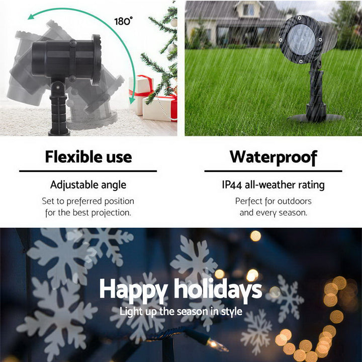 Pattern LED Laser Landscape Projector Light Lamp Christmas Party Homecoze