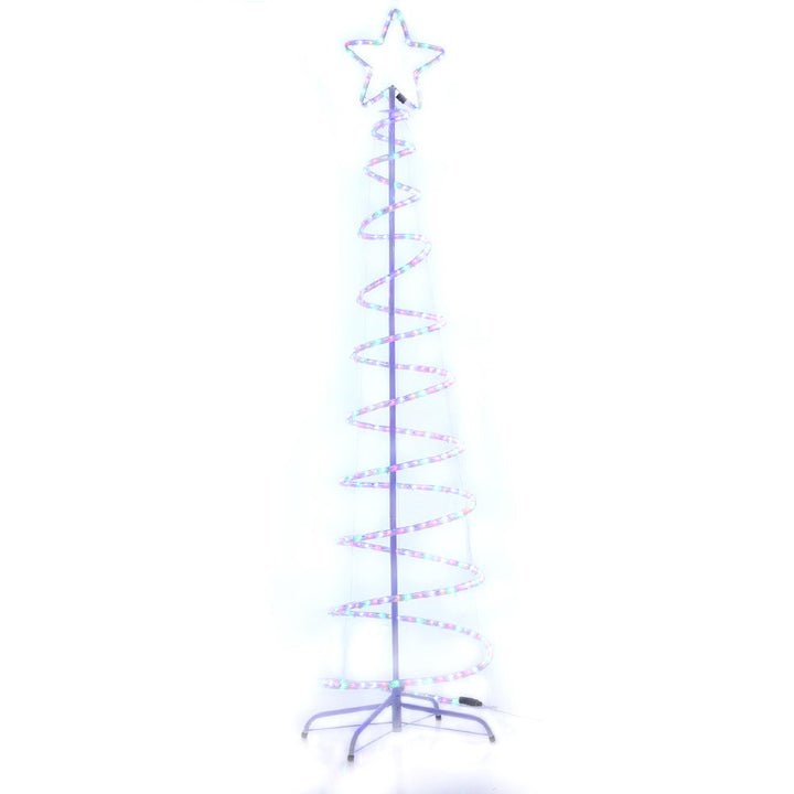 6FT (1.8m) Christmas LED Motif Light Tree Waterproof Colourful Homecoze