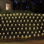 4m x 6m Christmas Net Mesh 1000 LED String Lights - Warm White Homecoze
