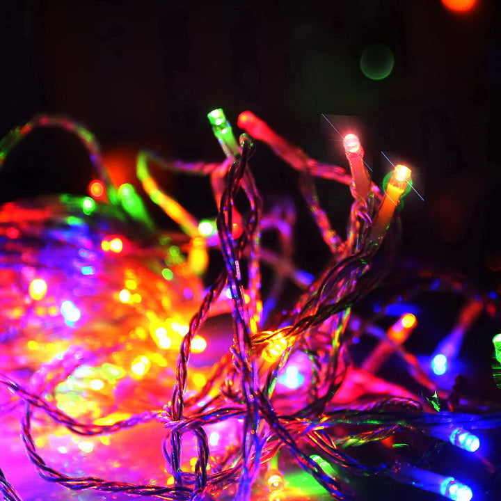 100M Christmas String Lights 500 LED Multi Colour Homecoze