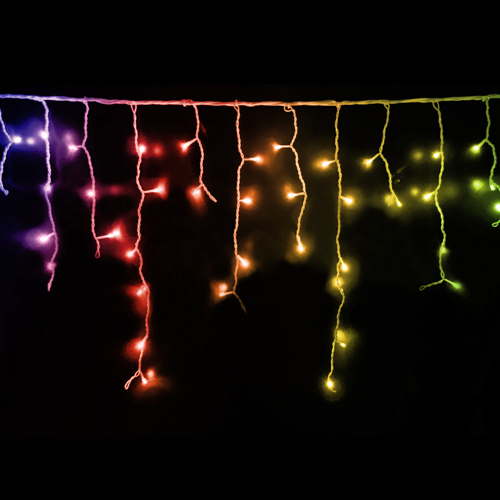 5m Curtain Fairy String Lights 300 LED for Indoor & Outdoor - Multicolour Homecoze